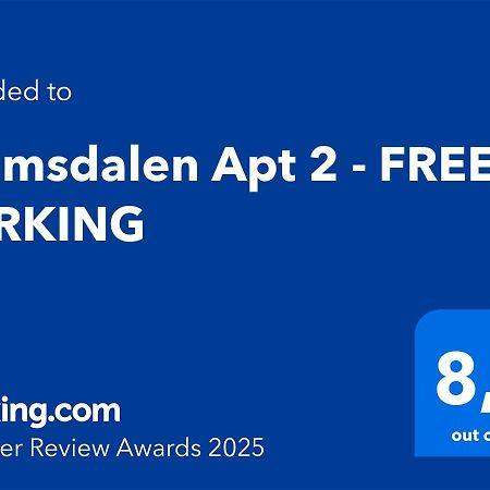 Tromsdalen Apt 2 - Free Parking Dış mekan fotoğraf