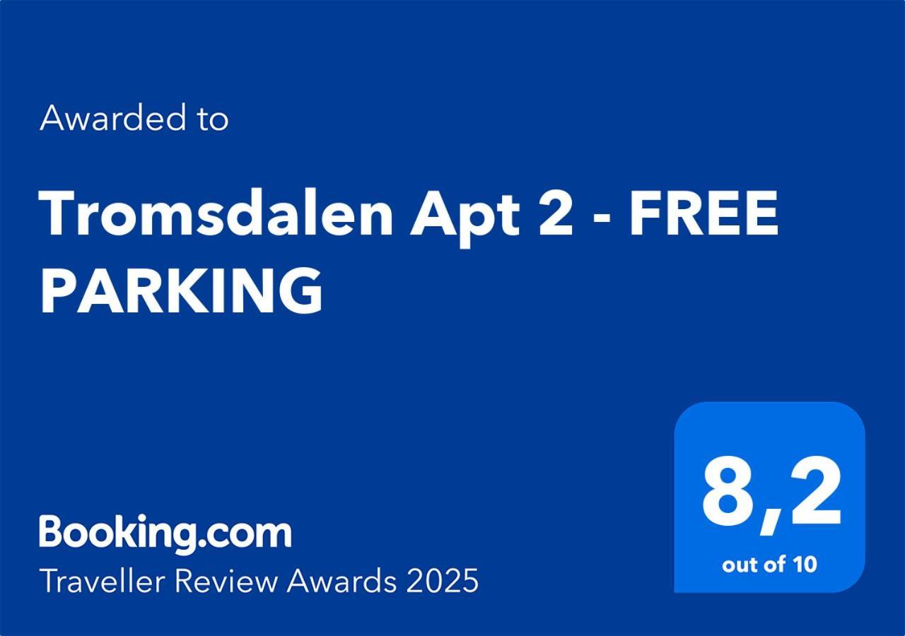 Tromsdalen Apt 2 - Free Parking Dış mekan fotoğraf